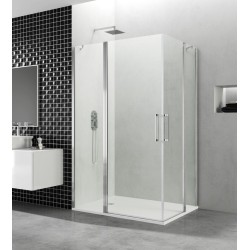 Paroi de douche d'angle portes battantes HELIA H