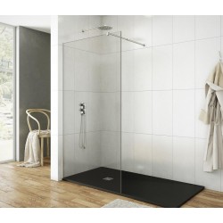 Paroi de douche fixe 110 Screen avec bras support par Robinet and Co