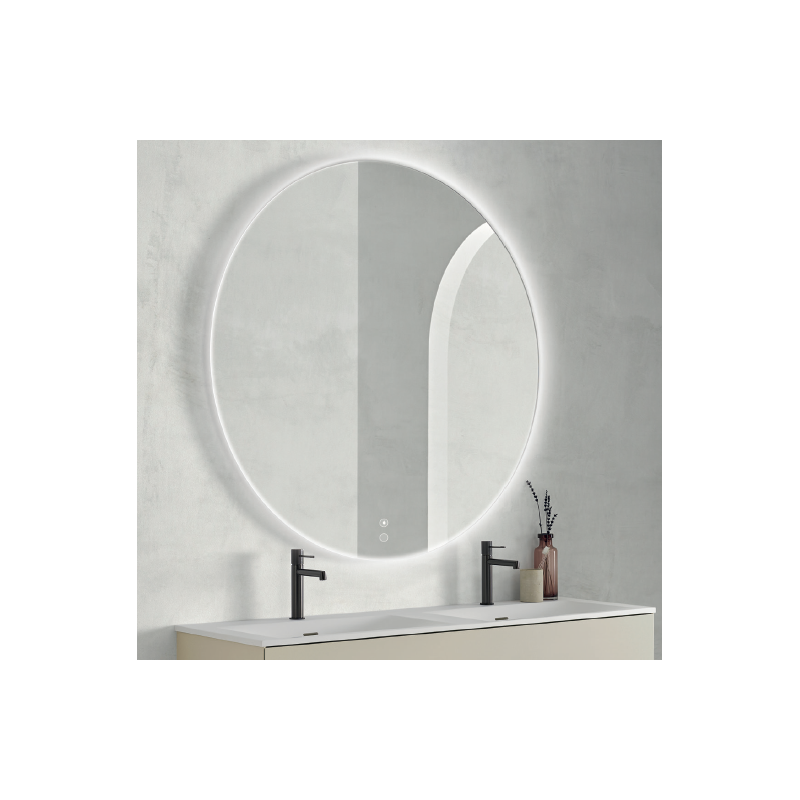 Miroir rond grand Angle, rond, 2 pièces, petit mir – Grandado