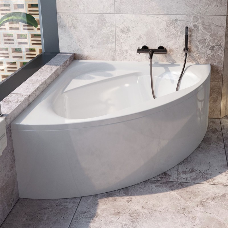 Baignoire Balneo d'angle Brisa Sanycces - Robinet & Co