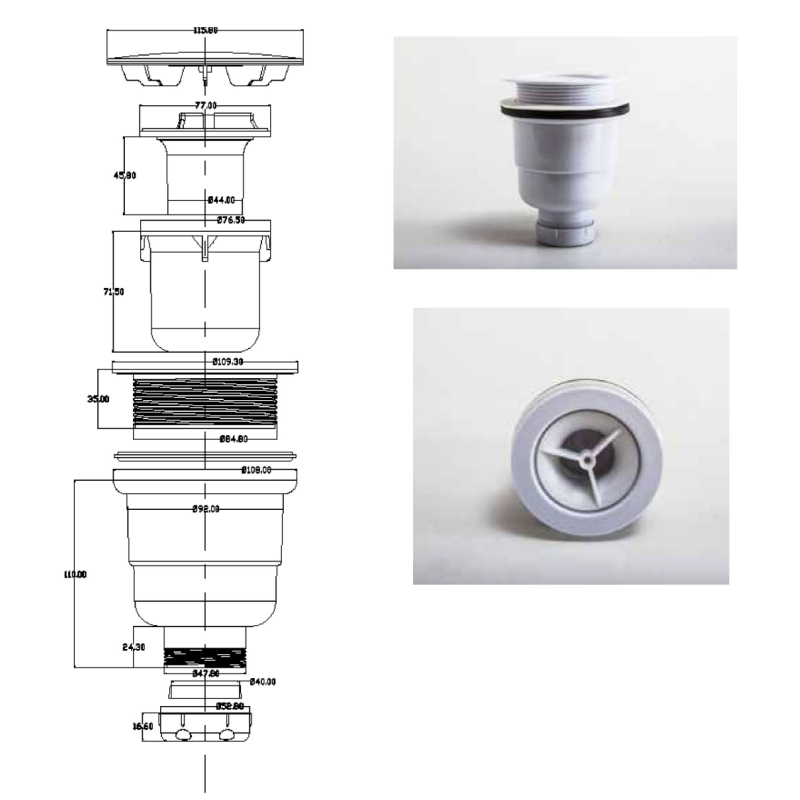 bonde pour receveur souple SOLIDSOFT