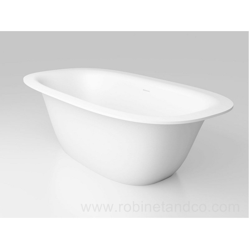 Baignoire ilot 185 x 95 Solid Surface BETA ESSENTIAL V2