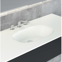 Plan vasque blanc mat FLOW Solid Surface Hidrobox