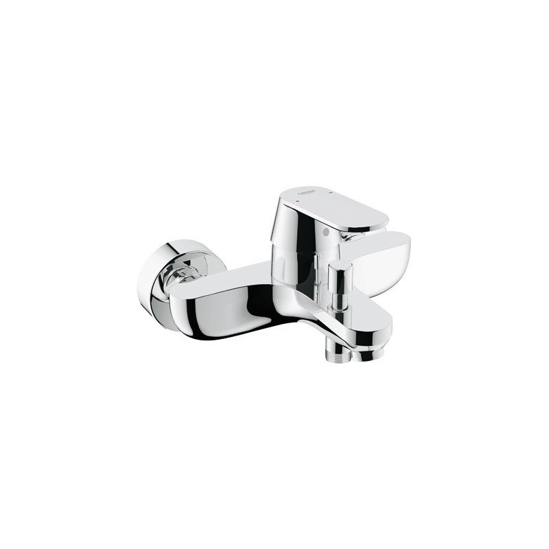 Mitigeur mural Grohe Eurosmart Cosmopolitan bain douche chromé