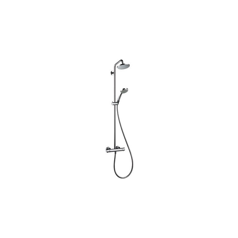 Ensemble douche HANSGROHE Croma + mitigeur thermostatique Vario, barre 90cm  - Achat & prix