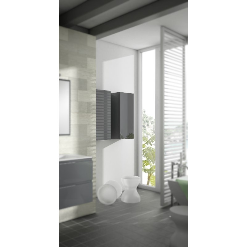 Armoire de salle de bain suspendue KUTA 1 porte