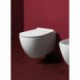 Cuvette WC suspendue design collection VIGNONI avec système RIMLESS de SIMAS