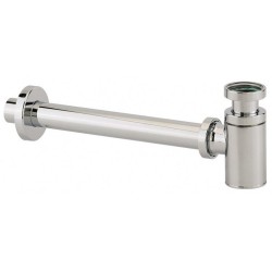 Siphon Chrome Valentin pour vasque et lavabo suspendu