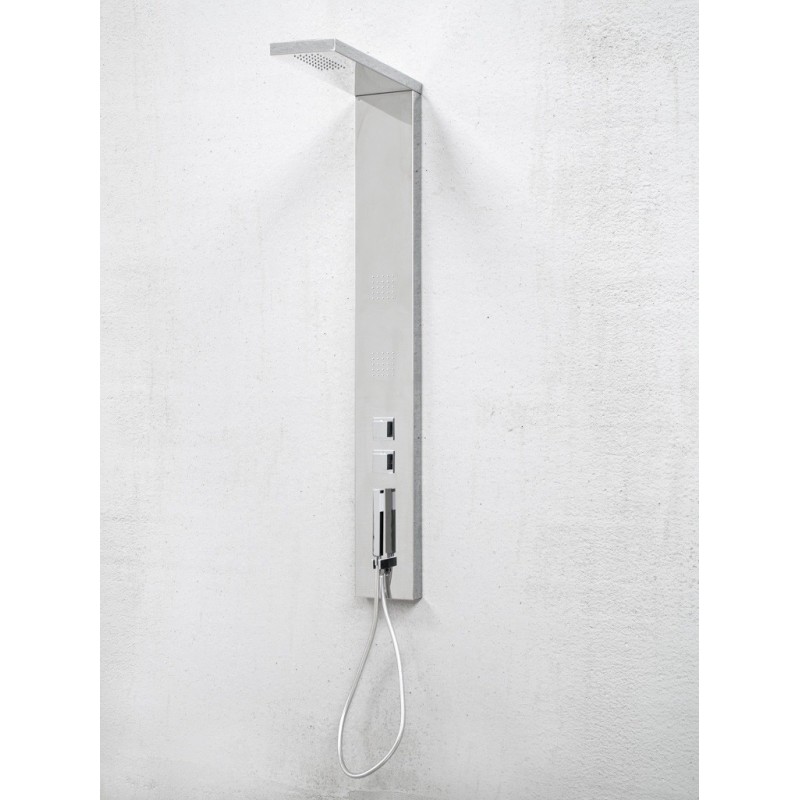 Combiné de douche inox KIRA SILVER