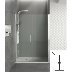 Paroi de douche d'angle portes battantes HELIA I