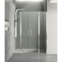 Paroi de douche portes battantes HELIA G 125 cm