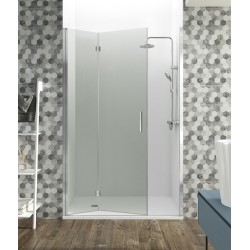 Paroi de douche repliable FOLD large passage