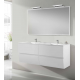 Lavabo meuble salle de bain Omega suspendu 4 tiroirs par Robinet and Co