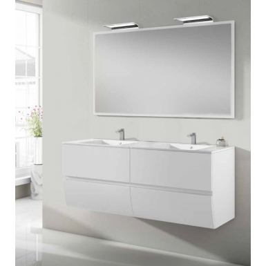 Lavabo meuble salle de bain Omega suspendu 4 tiroirs par Robinet and Co