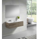 Meuble double vasque salle de bain Alfa 2 tiroirs par Robinet and Co
