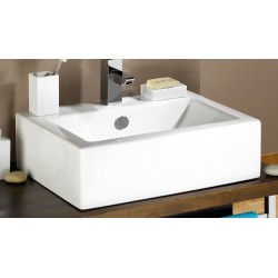 vasque cubic blanc Moderne