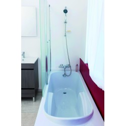 BAIGNOIRE RECTANGULAIRE 160X70 blanc Classique