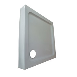 receveur acryl lary 90x90 blanc Classique