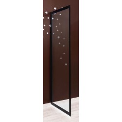 RETOUR FIXE NAPA 80CM PROFILES NOIR noir Contemporain